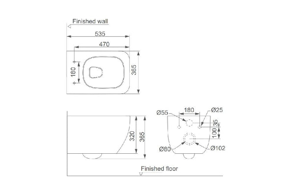 WC Wall-Hang | 432WH