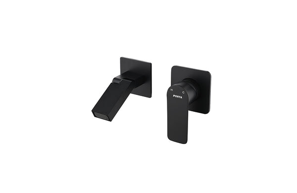 WALL MOUNTED MIXER-MATT BLACK HDA830-WMM-MB