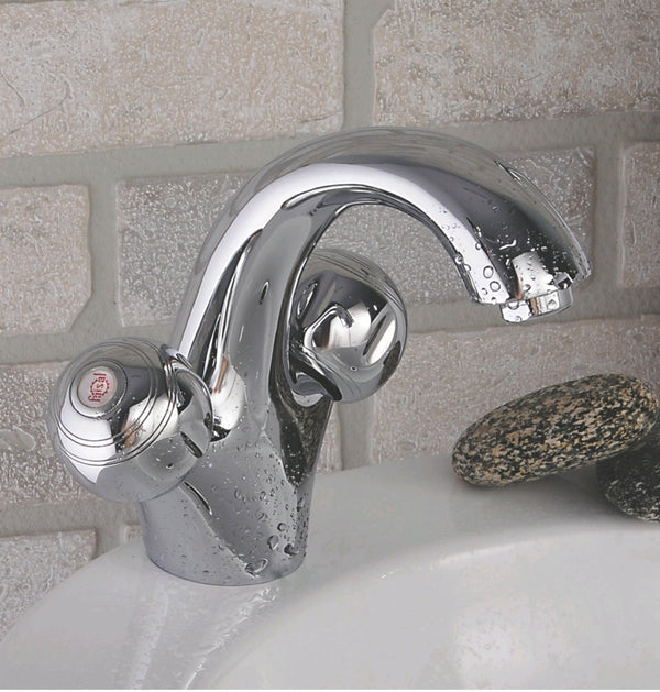 Faisal Single round basin mixer Moon #1401
