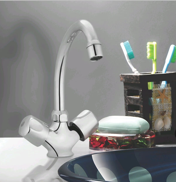 Faisal Full round basin mixer Economy #6001